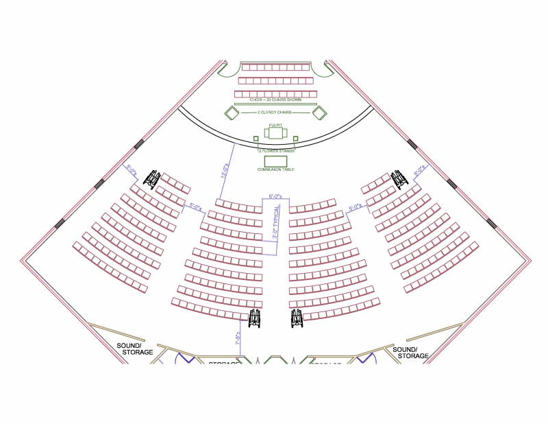 SEATING LAYOUT (CHAIRS)